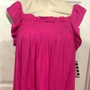 NWT Intimately Free People Pink Tiered Dress